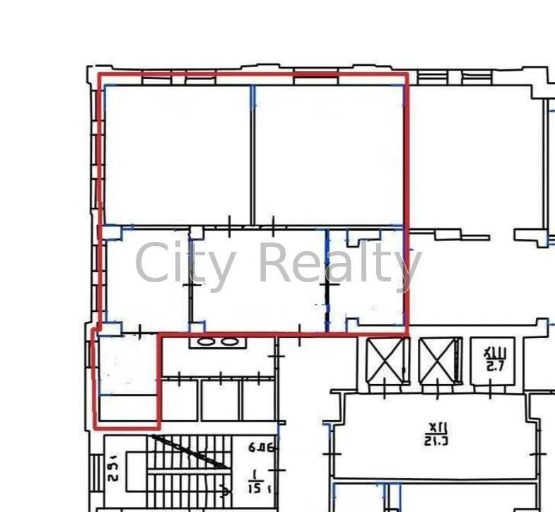 Аренда офиса 110.7 м², Воздвиженская ул., 45-49
