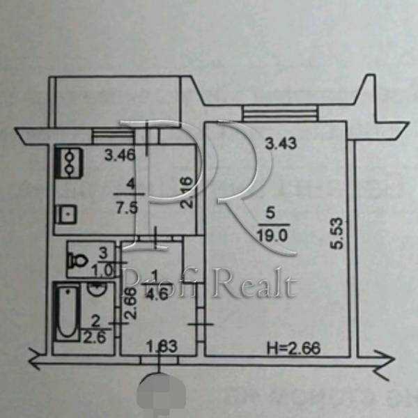 Продажа 1-комнатной квартиры 38 м², Булгакова ул., 8А