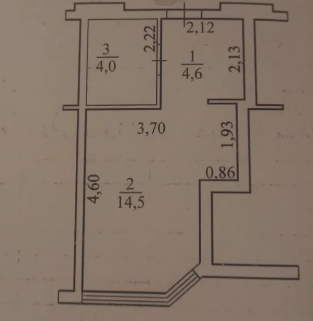 Продажа 1-комнатной квартиры 23 м², Академика Вильямса ул.