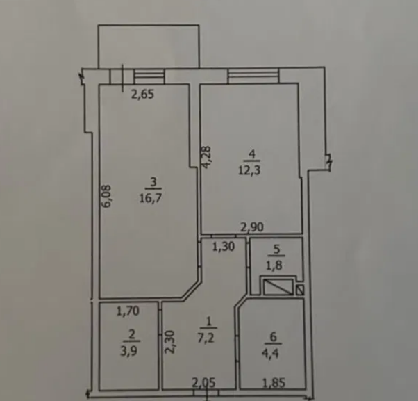 Продаж 1-кімнатної квартири 48 м², Жаботинского вул.