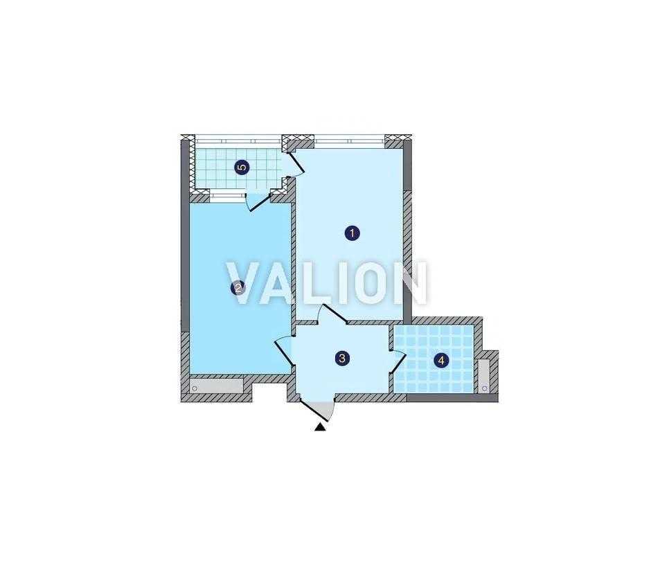 Продажа 1-комнатной квартиры 49 м², Заречная ул., 1Б