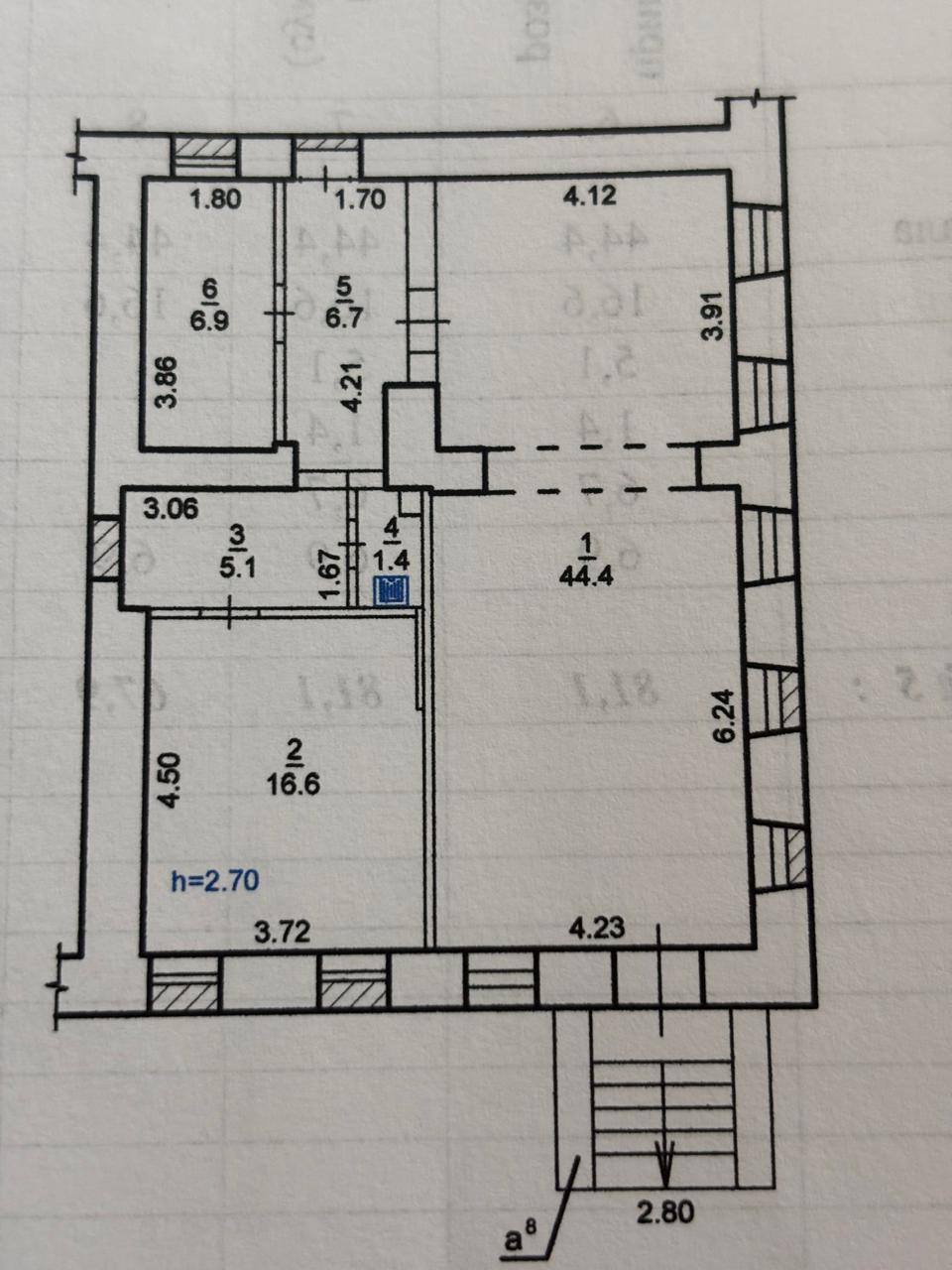 Продажа офиса 81 м², Ульянова ул.