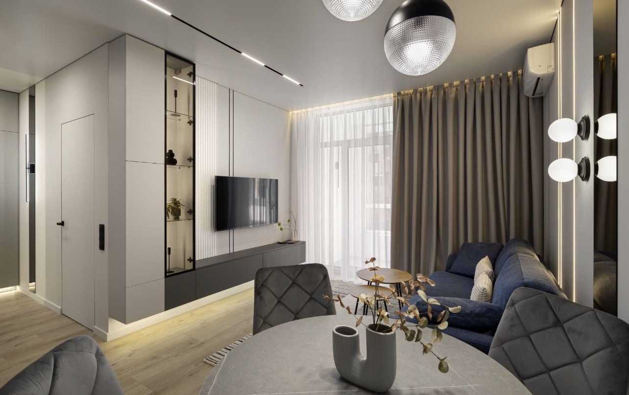 Аренда 1-комнатной квартиры 43 м², Салютная ул.