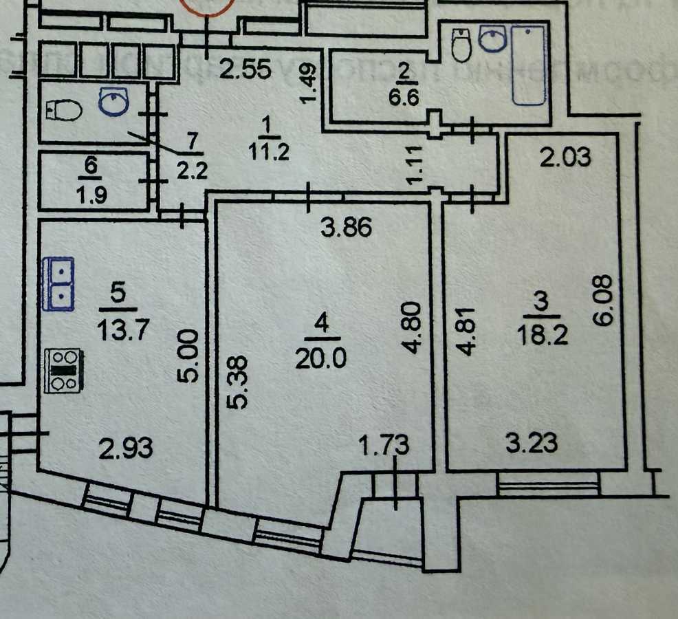 Продажа 2-комнатной квартиры 75 м², Евгения Коновальца ул., 36Б