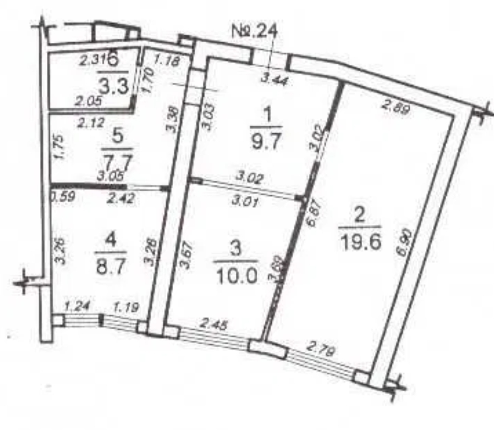 Аренда офиса 60 м², Генуэзская ул.