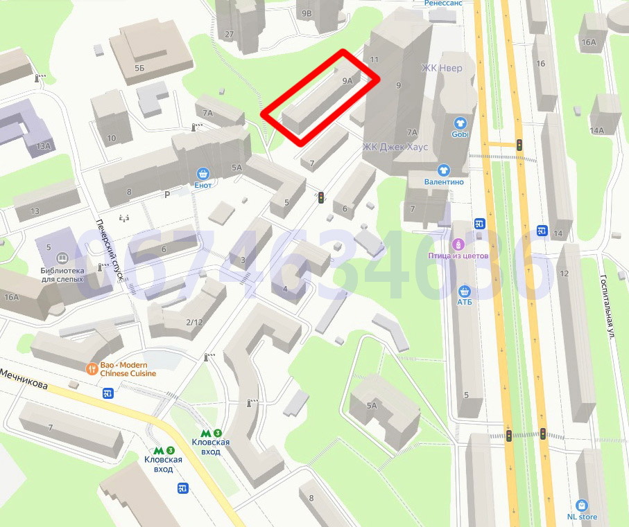 Аренда офиса 62 м², Леонида Первомайского ул., 9А