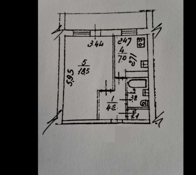Аренда 1-комнатной квартиры 38 м², Вацлава Гавела бул., 21Б