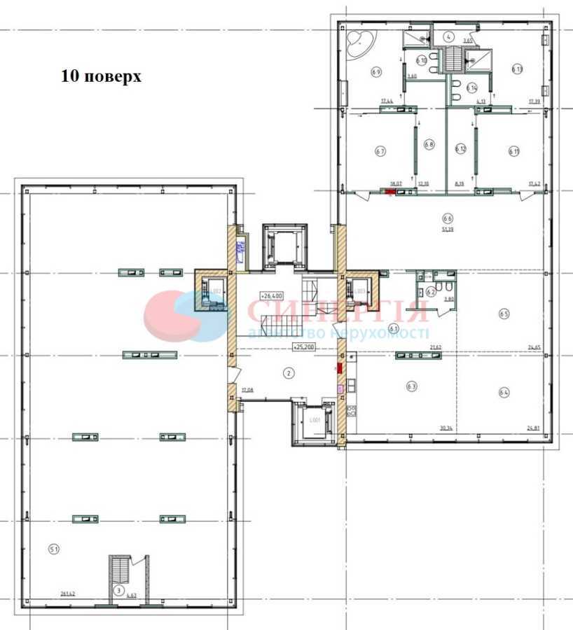 Аренда офиса 200 м², Саперное Поле ул., 9А