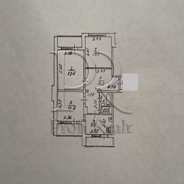 Продажа 3-комнатной квартиры 78 м², Теодора Драйзера ул., 26