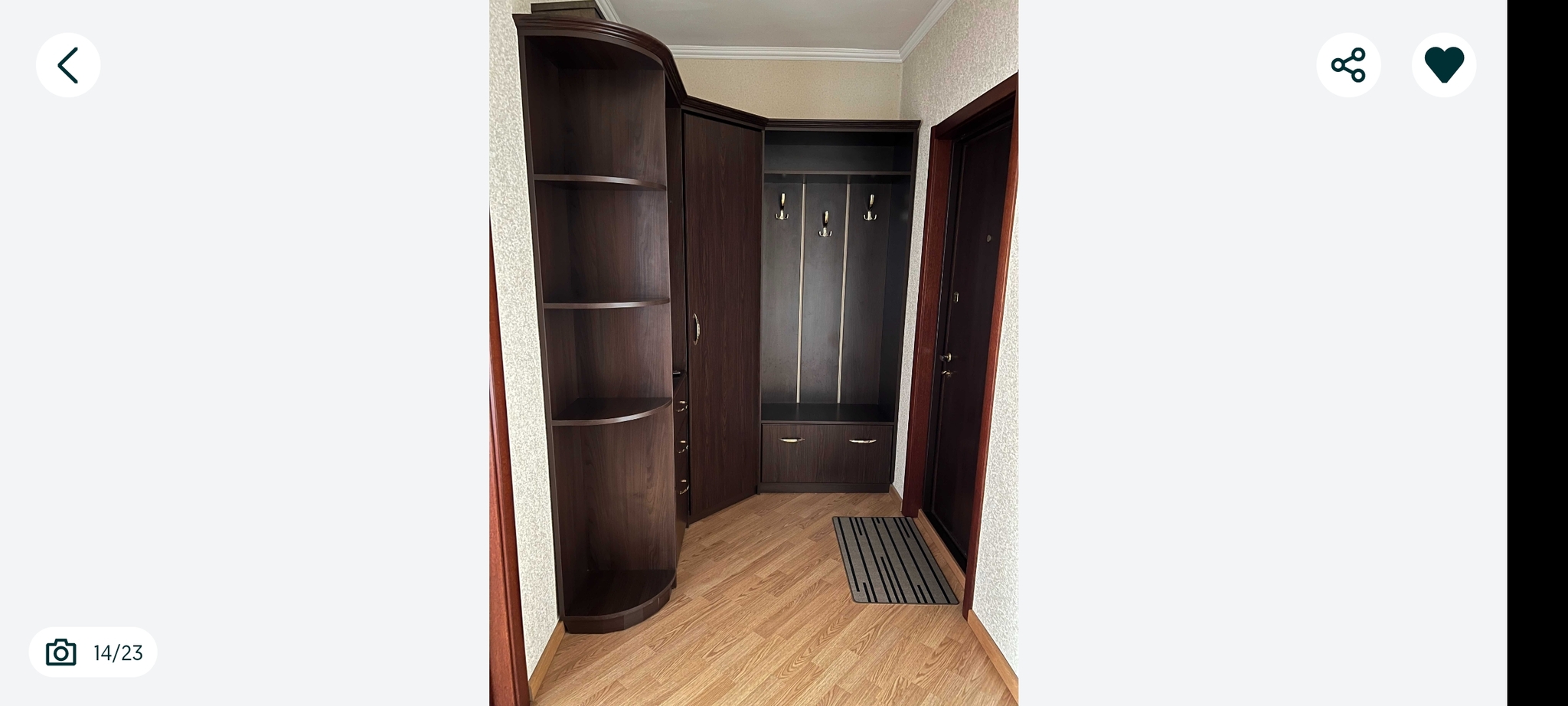 Аренда 1-комнатной квартиры 42 м², Елены Пчилки ул., 4