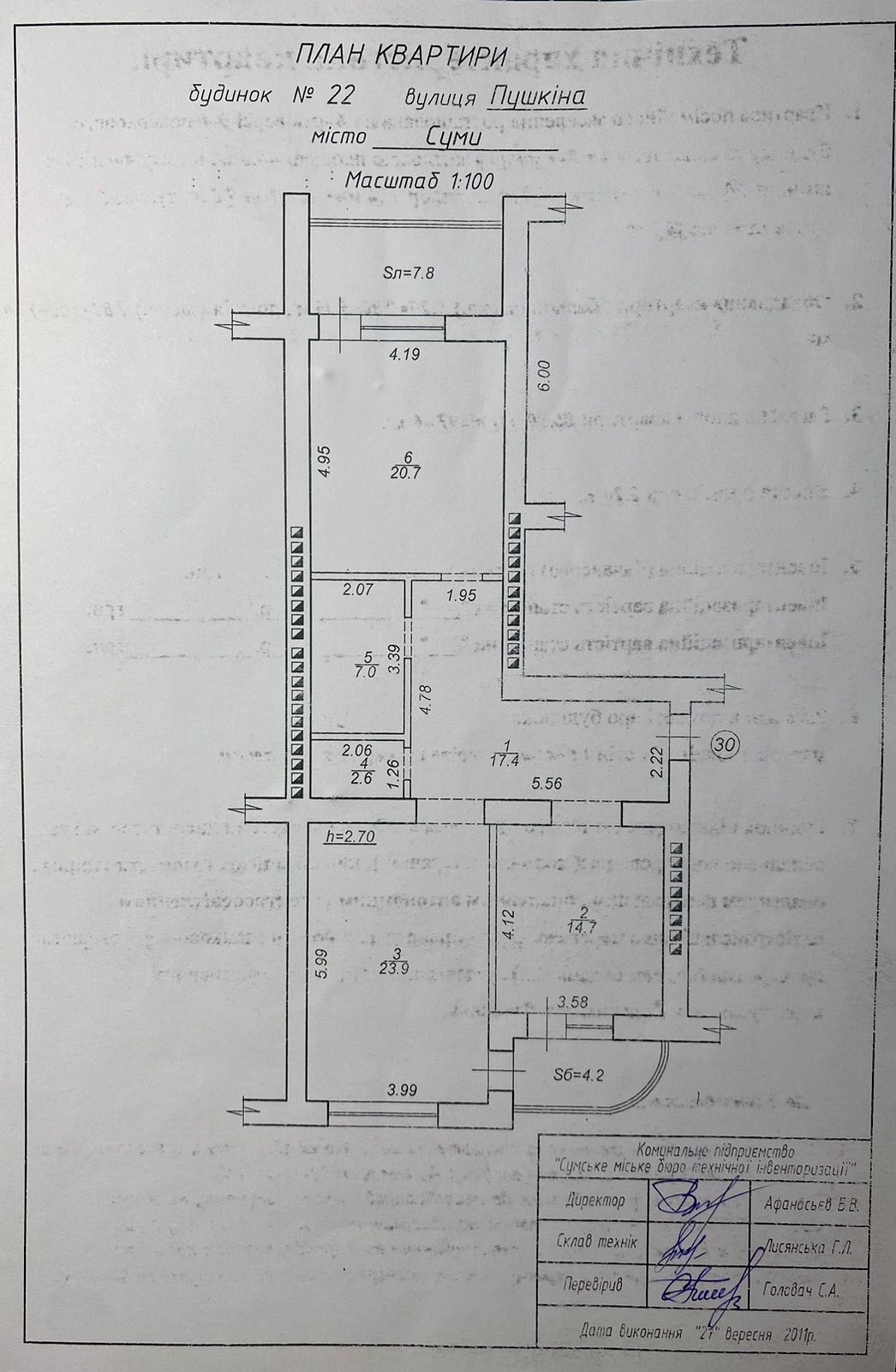 Продажа 2-комнатной квартиры 97 м², Пушкина ул., 22