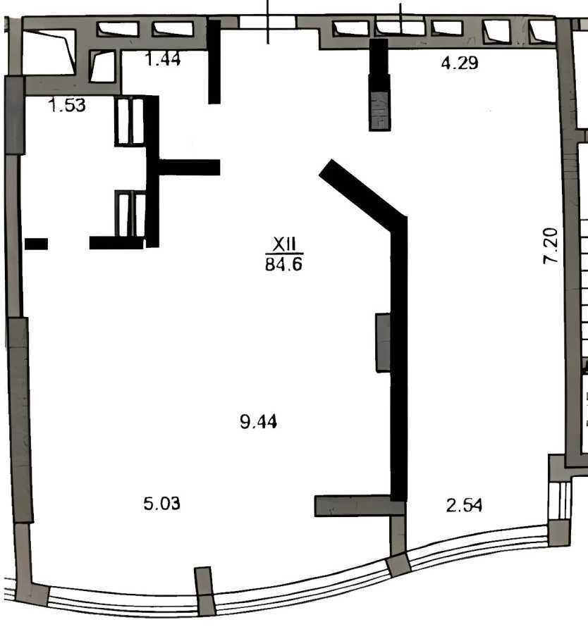 Аренда офиса 85 м², Соборности просп., 30