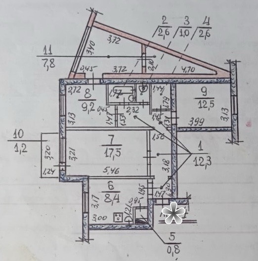 Продажа 3-комнатной квартиры 76 м², Озерная ул.