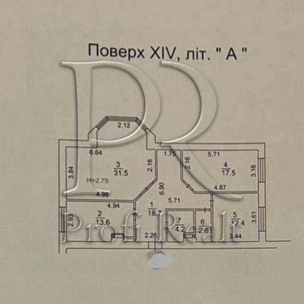 Продажа 3-комнатной квартиры 101 м², Борщаговская ул., 206