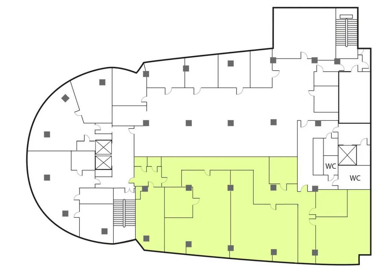 Аренда офиса 398 м², Евгения Сверстюка ул., 2А