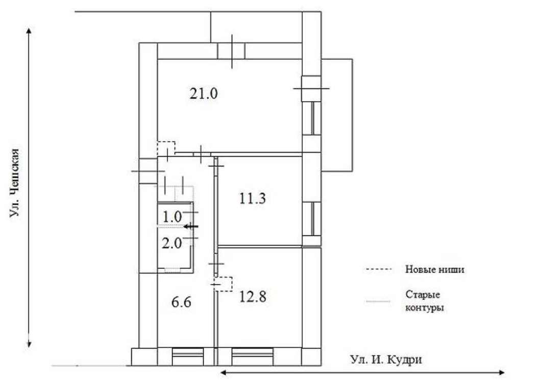 Аренда 3-комнатной квартиры 65 м², Джона Маккейна ул., 20Б