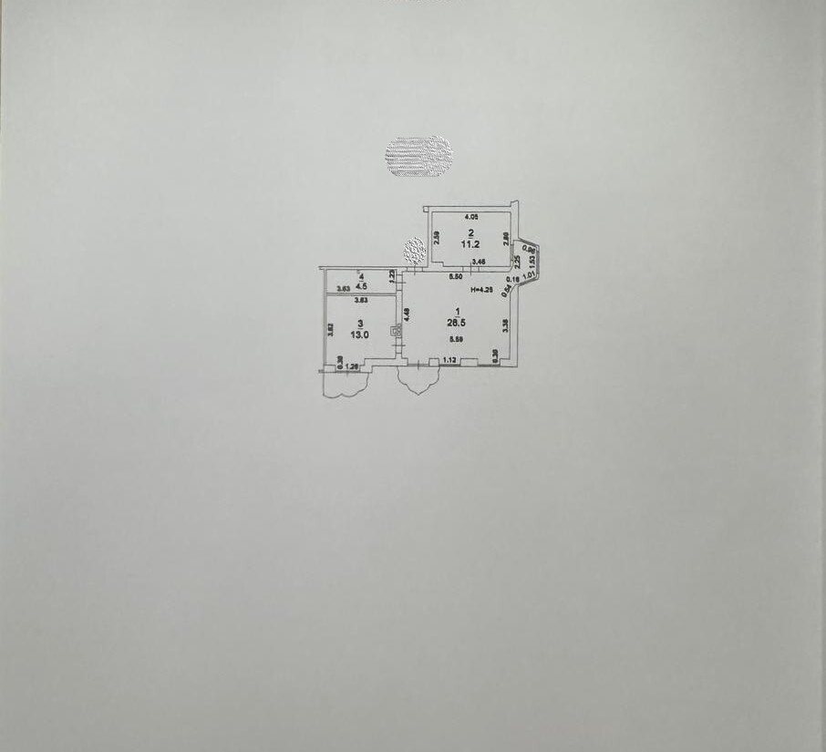 Продажа 2-комнатной квартиры 58.7 м², Кордонный пер., пров.,25А