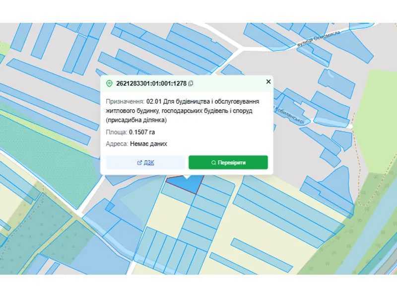 Продажа участка под индивидуальное жилое строительство 15.07 соток, Малинник №1