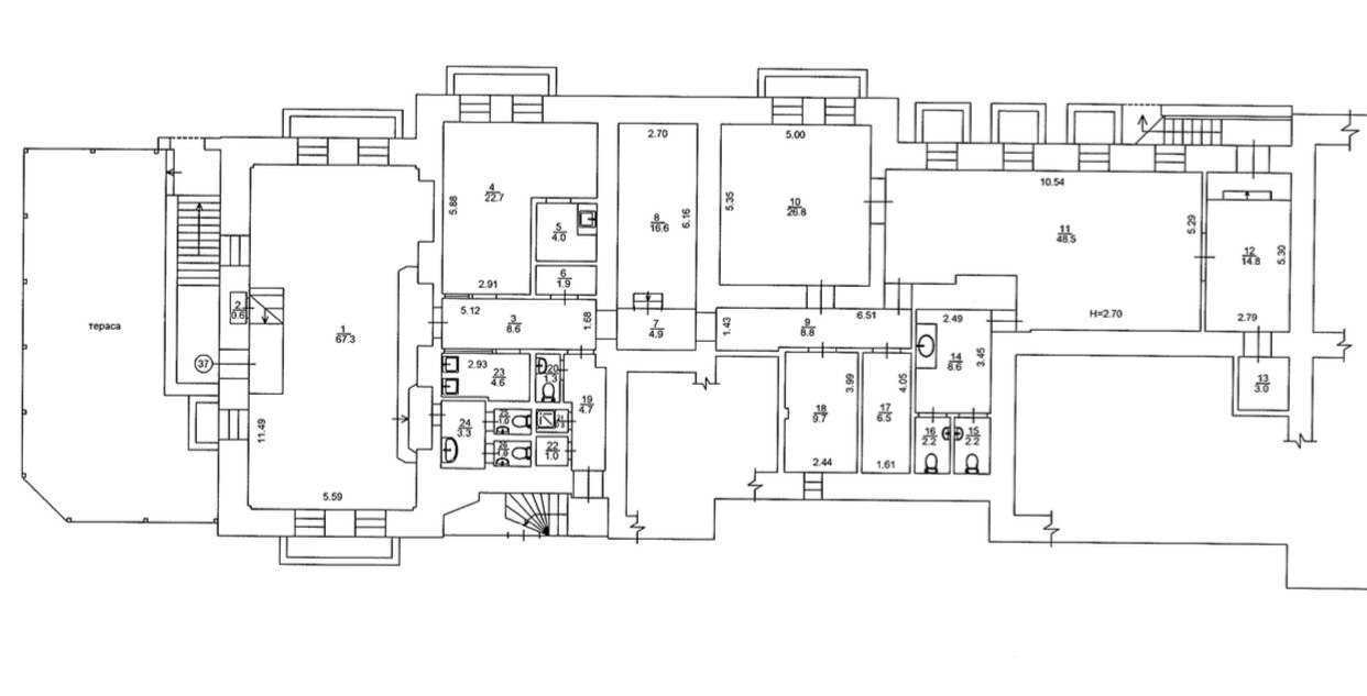 Продажа офиса 275.4 м², Шелковичная ул., 10