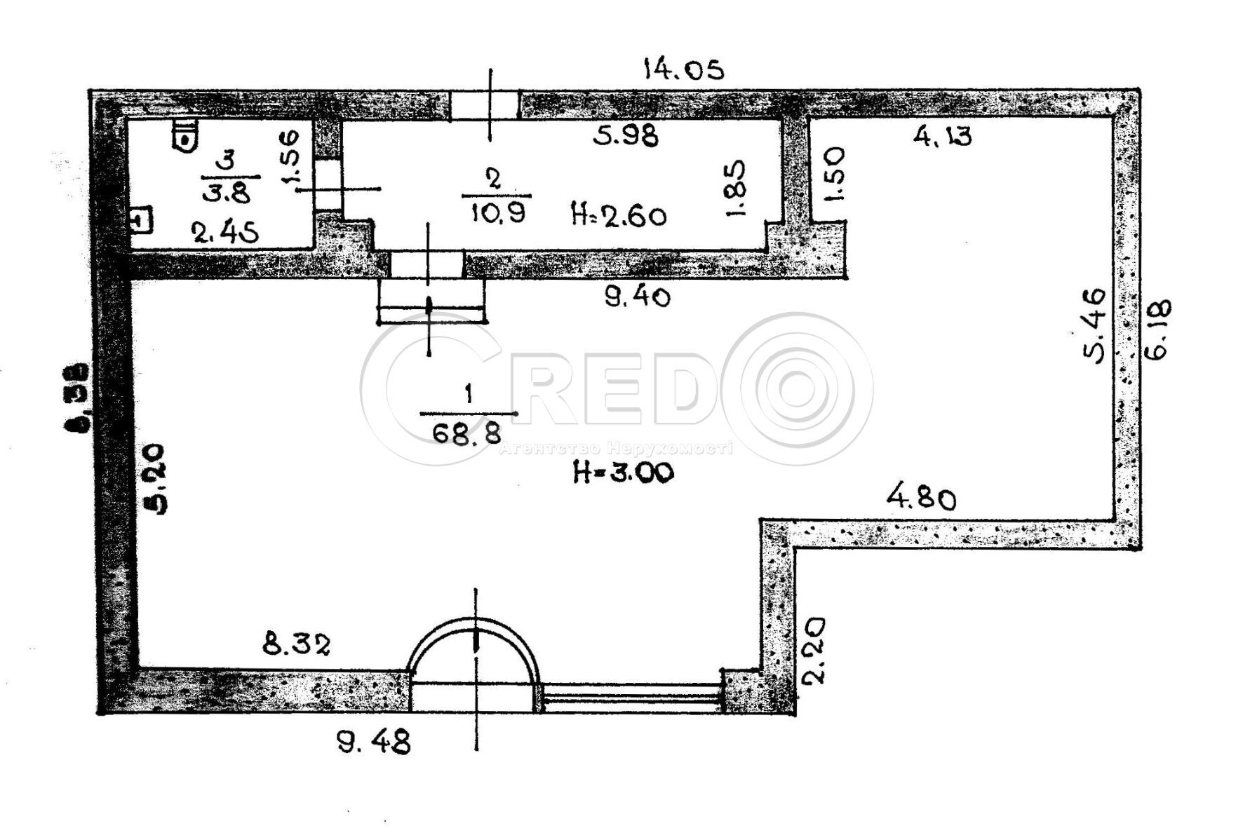 Продажа магазина 83.5 м², 200 летия Кривого Рога просп.