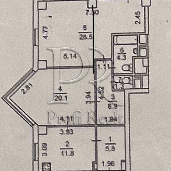 Продажа 3-комнатной квартиры 80 м², Генерала Геннадия Воробьева ул., 13Е