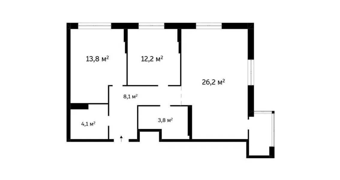 Продажа 2-комнатной квартиры 71.8 м², Любомира Гузара просп., 13