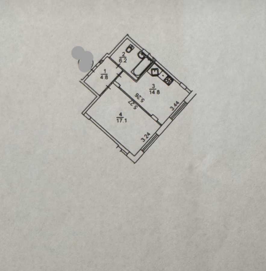 Продаж 1-кімнатної квартири 43 м², Вишгородська вул., 45/4