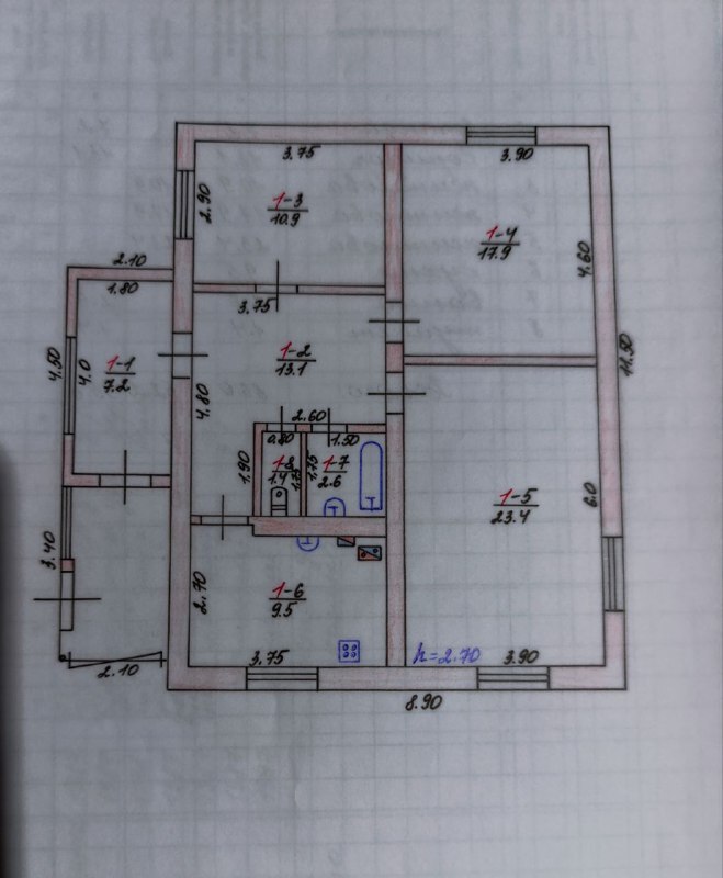 Продажа дома 86 м²
