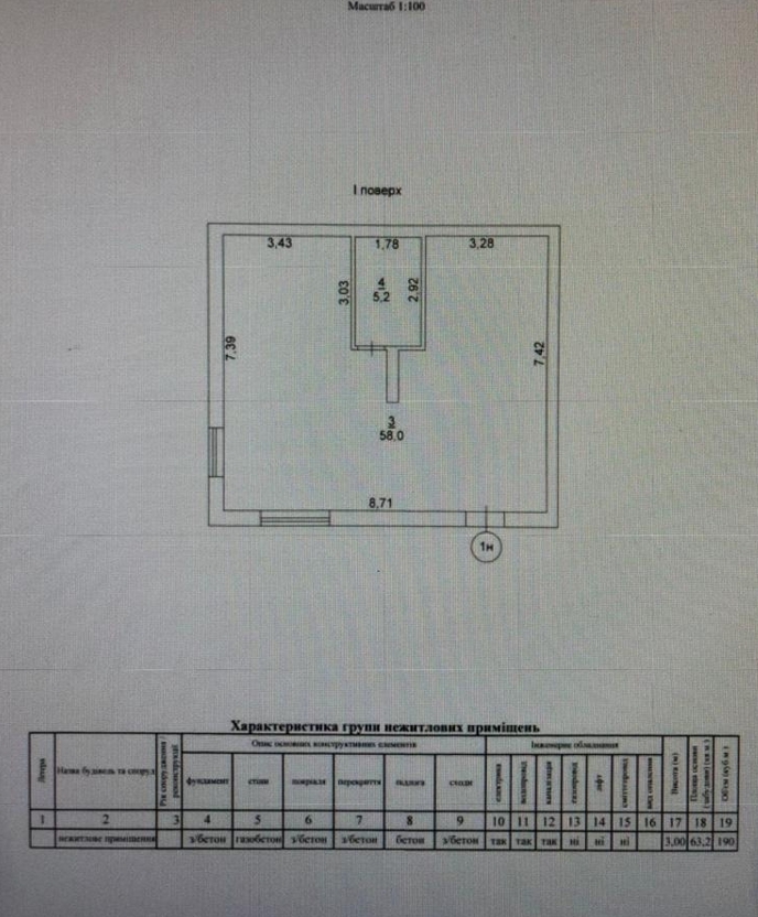 Аренда офиса 63 м², Небесной Сотни просп.