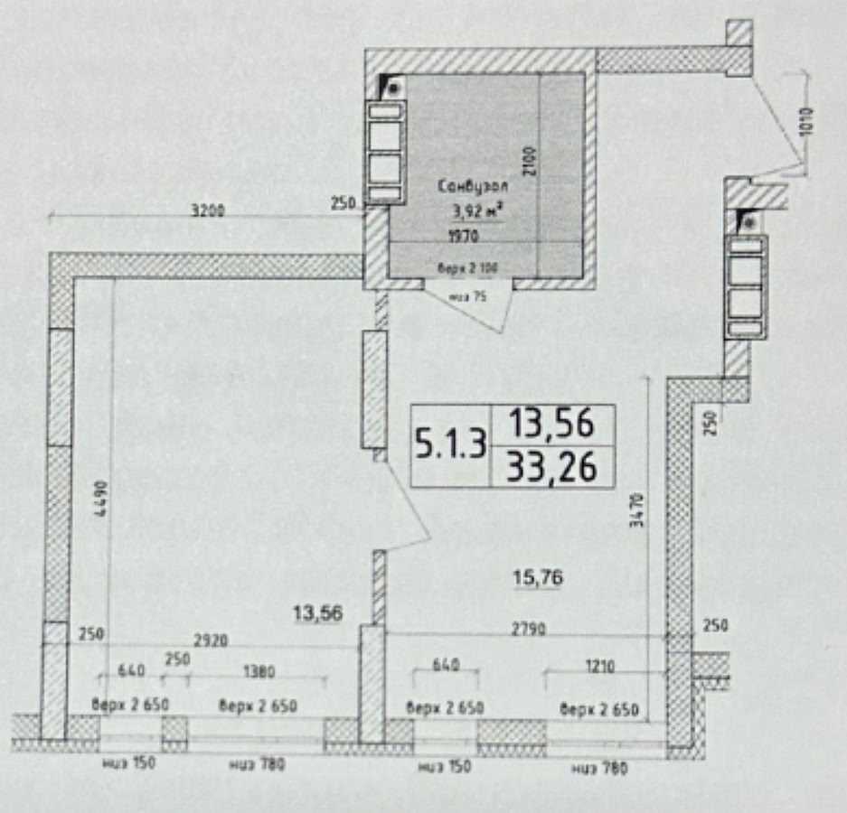 Продажа 1-комнатной квартиры 34 м², Болсуновская ул., 8