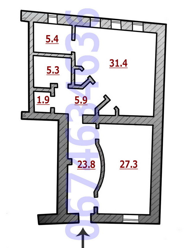 Оренда офісу 100 м², Саксаганського вул., 43