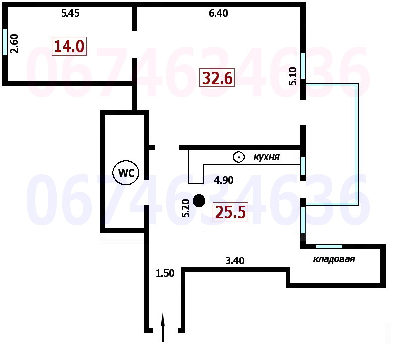 Оренда офісу 105 м², Велика Васильківська вул., 43/16