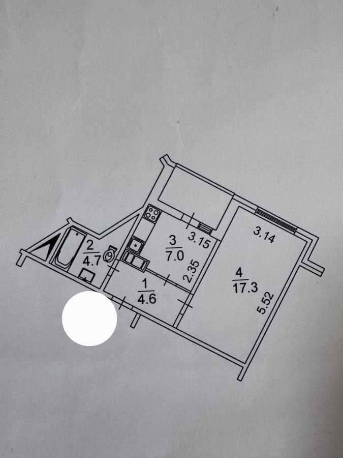 Продажа 1-комнатной квартиры 35.5 м², Елизаветы Чавдар ул., 28