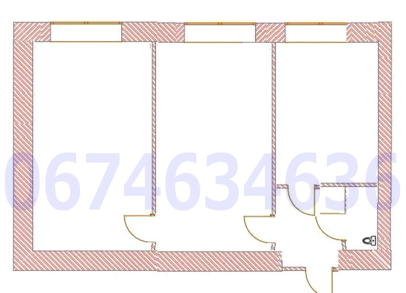 Оренда офісу 50 м², Олеся Гончара вул., 32Б