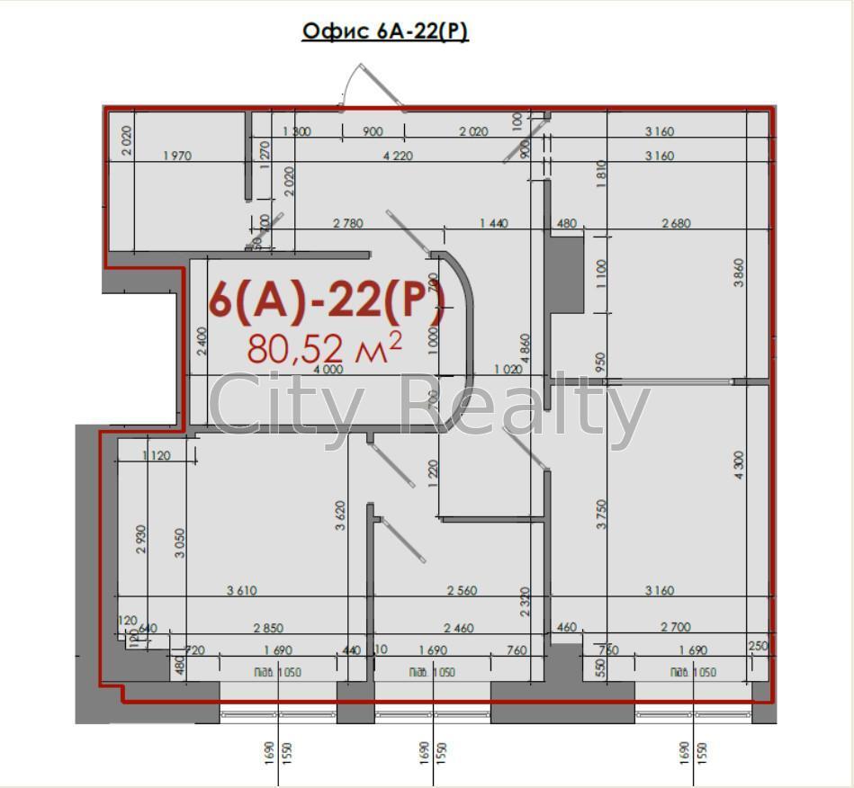 Аренда офиса 92.6 м², Николая Пимоненко ул., 13 К1