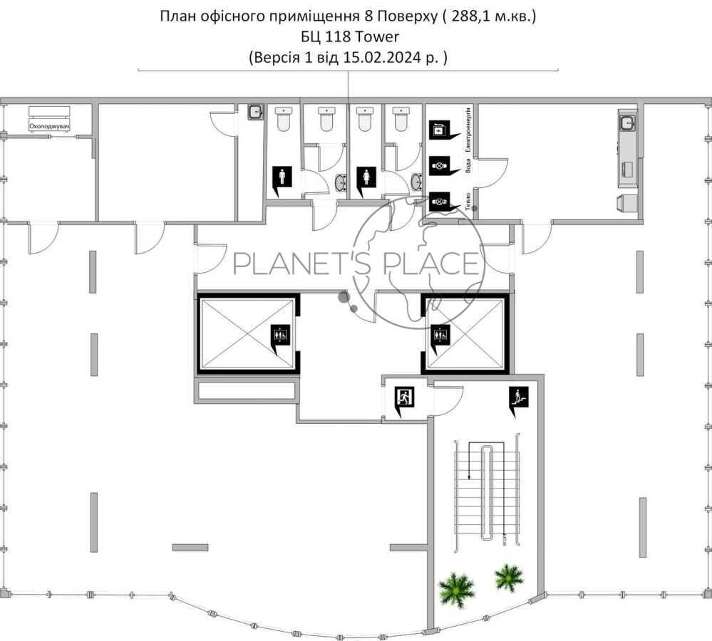 Продаж офісу 288.1 м², Жилянська вул., 118