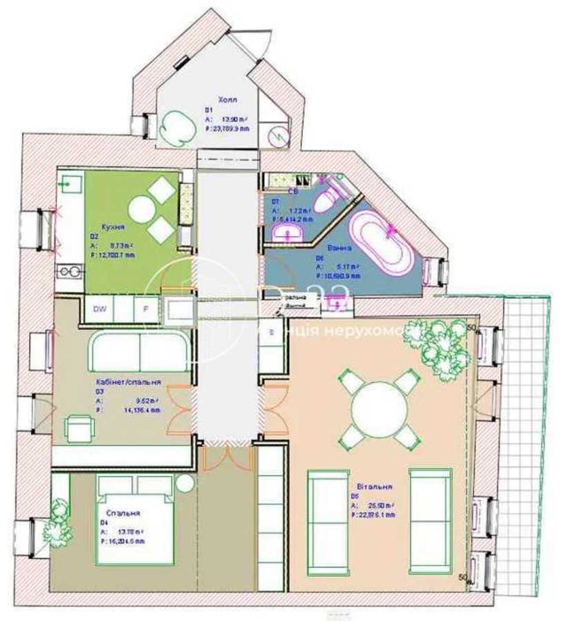 Продажа 3-комнатной квартиры 85 м², Еленовская ул., 10