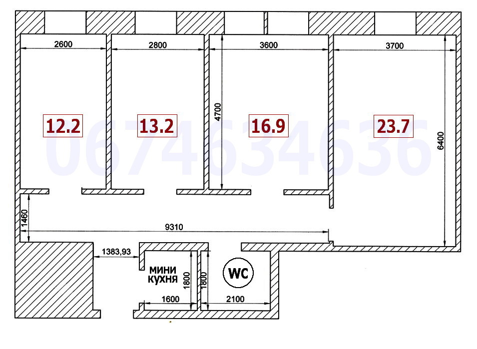 Оренда офісу 100 м², Велика Васильківська вул., 43/16