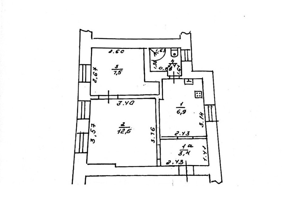 Продажа 2-комнатной квартиры 33 м², Асташкина ул., 17