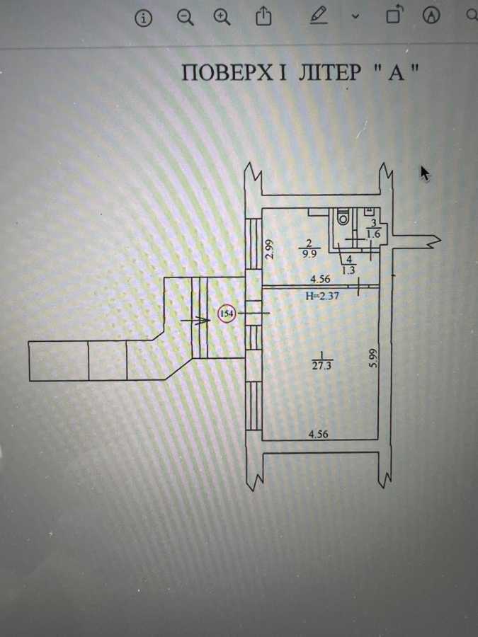 Оренда офісу 40 м², Берестейский, 12