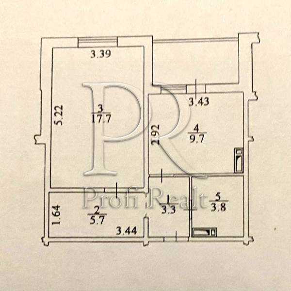 Продажа 1-комнатной квартиры 44 м², Балтийский пер., 1