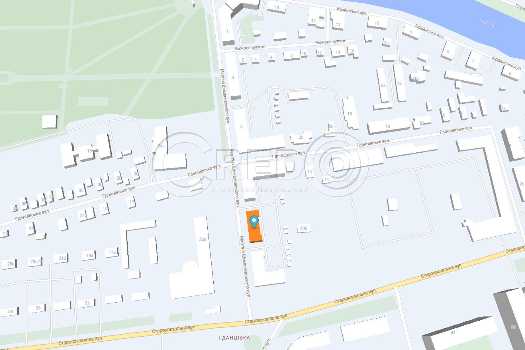 Продажа 2-комнатной квартиры 51.2 м², Мартина Шимановского ул.