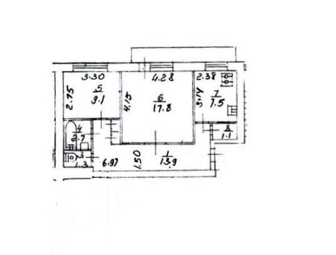 Аренда 2-комнатной квартиры 55 м², Академика Доброхотова ул., 11А