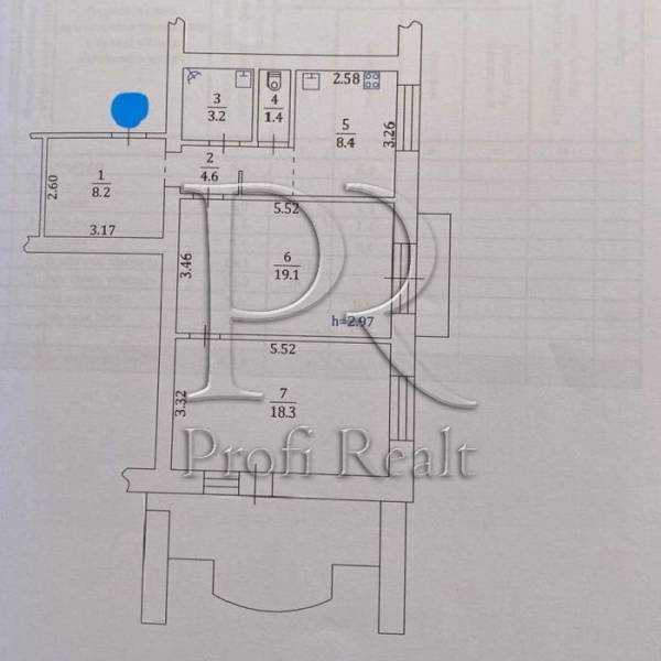 Продажа 2-комнатной квартиры 68 м², Олеся Гончара ул., 79