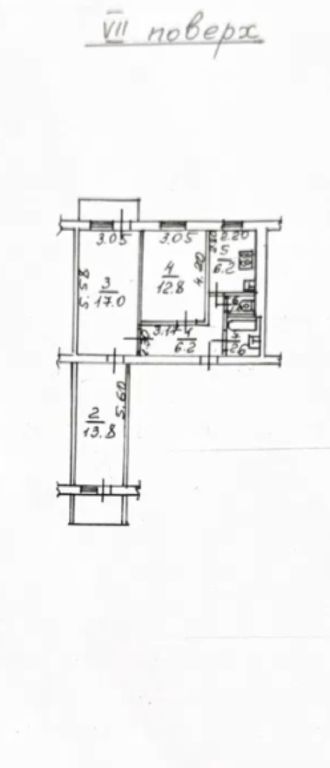 Продажа 3-комнатной квартиры 62 м², Академика Заболотного ул.