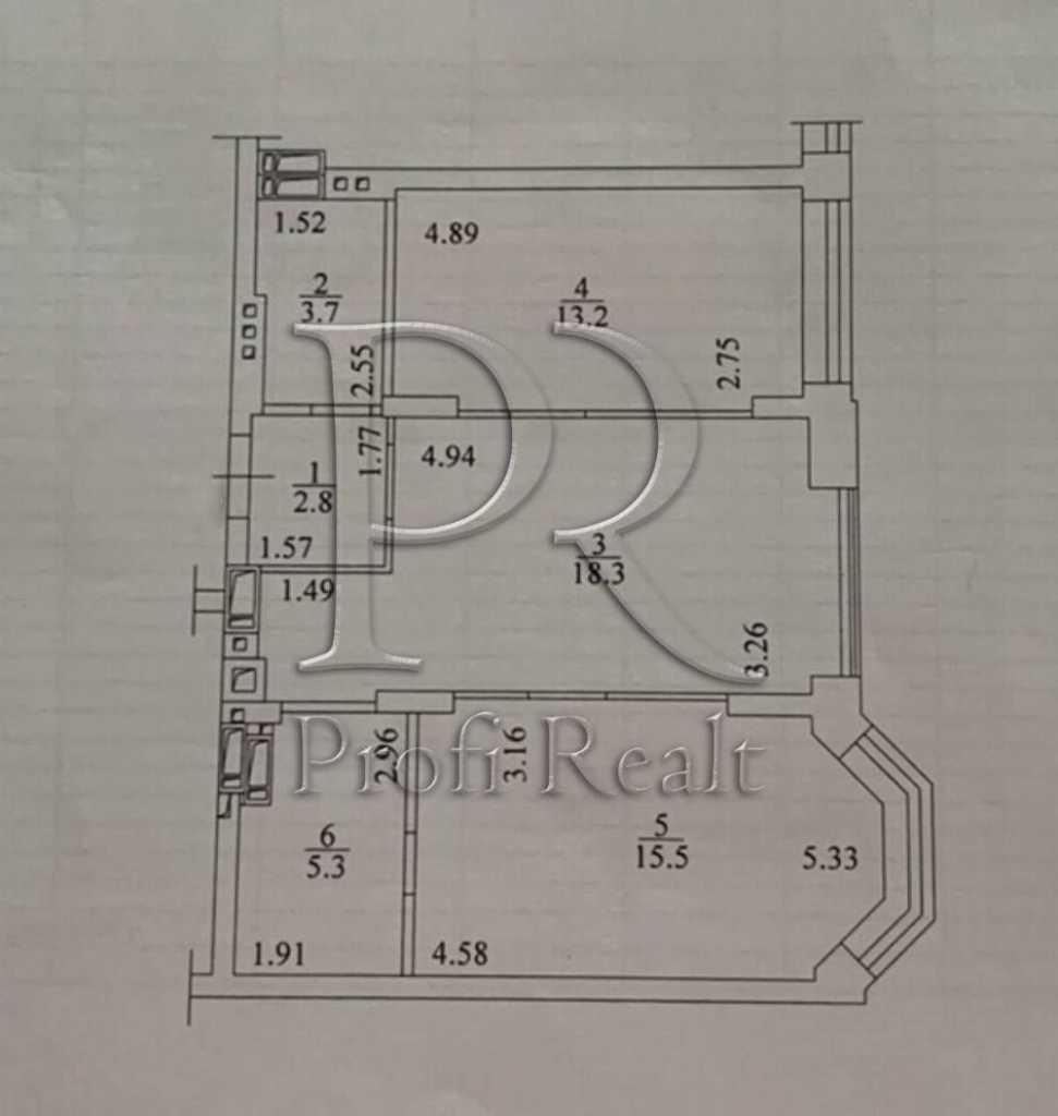 Продажа 2-комнатной квартиры 59 м², Василя Стуса вулиця, 64/68