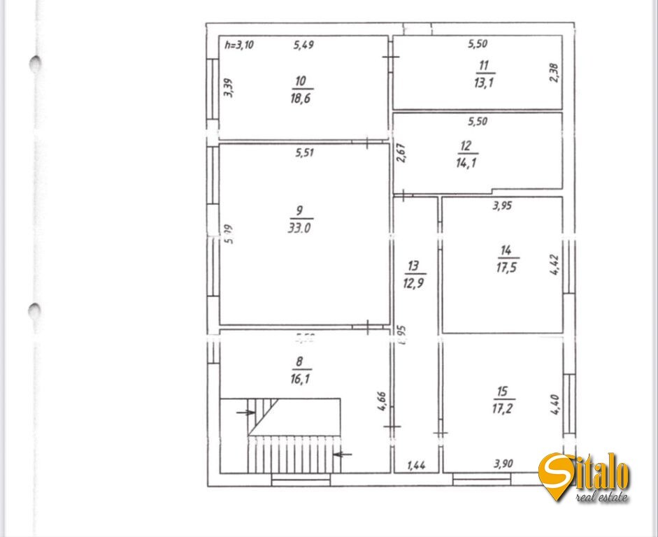 Продажа дома 290 м², 1-я Озерная ул.