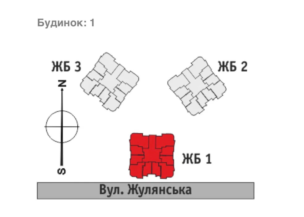 Продаж 1-кімнатної квартири 40 м², Жулянська вул.