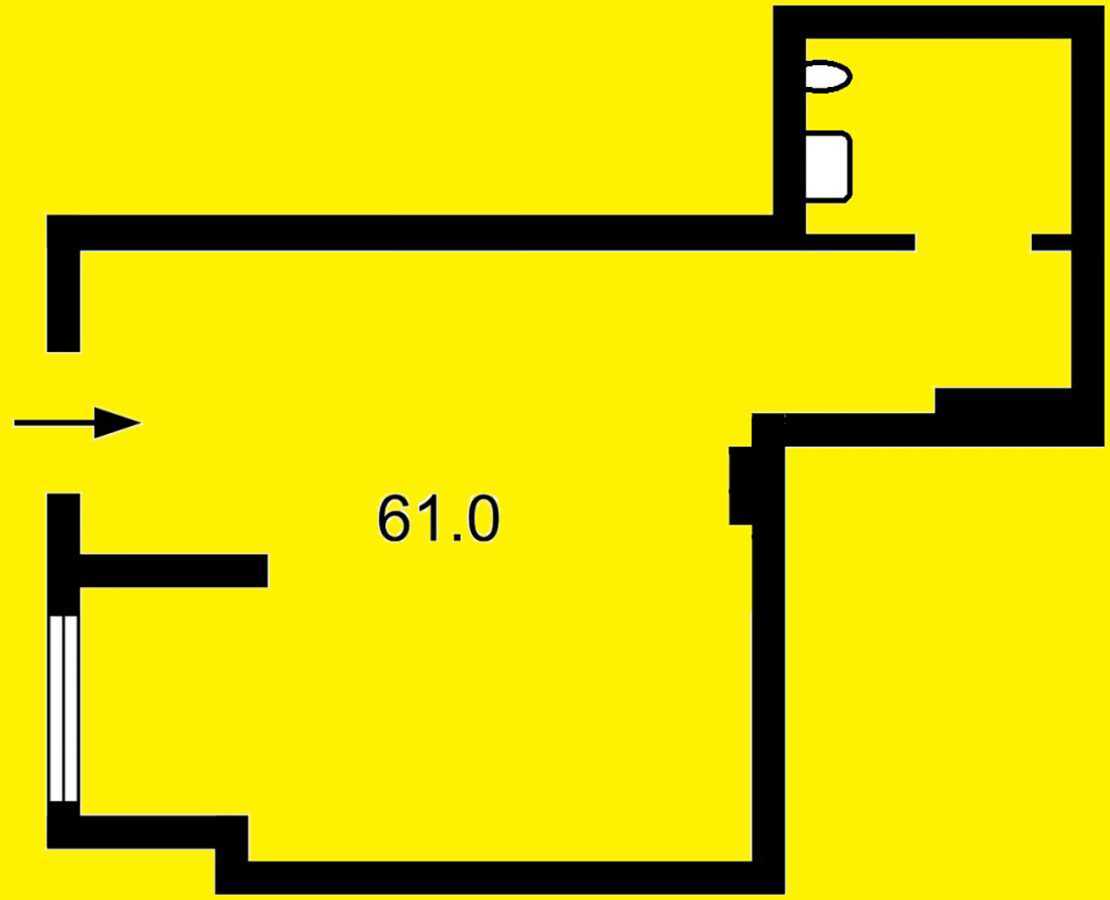 Аренда помещения свободного назначения 61 м², Валерия Лобановского просп., 144
