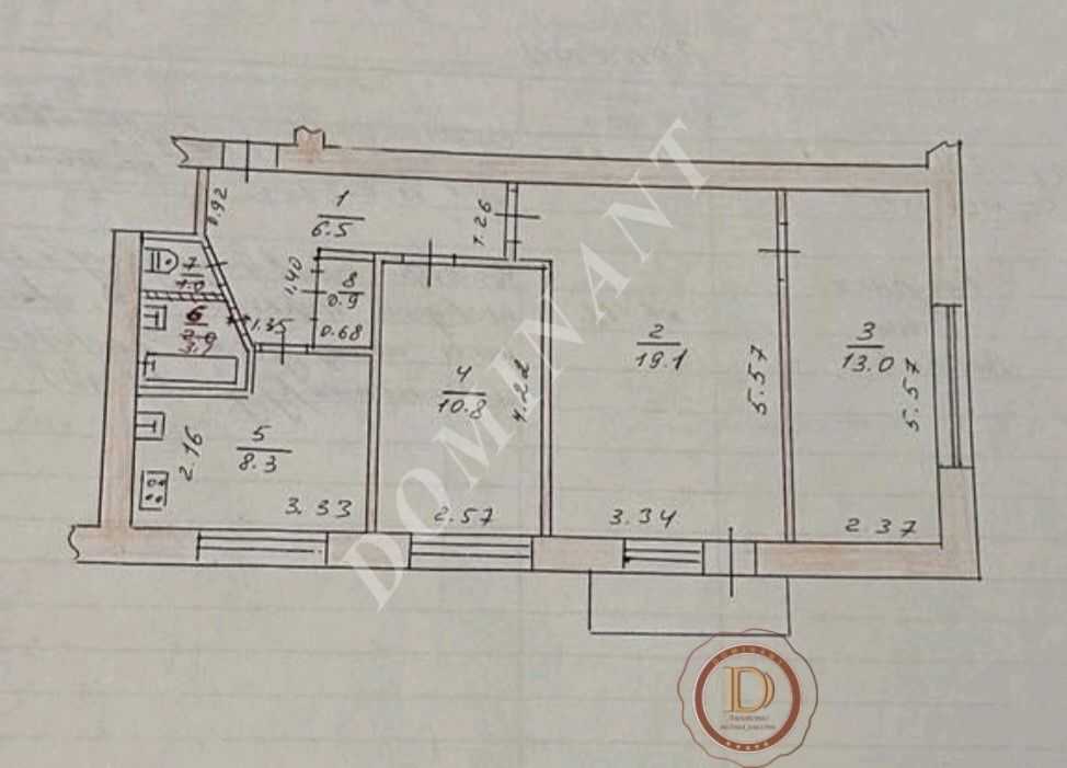 Продажа 3-комнатной квартиры 62 м², Святого Николая ул., 8